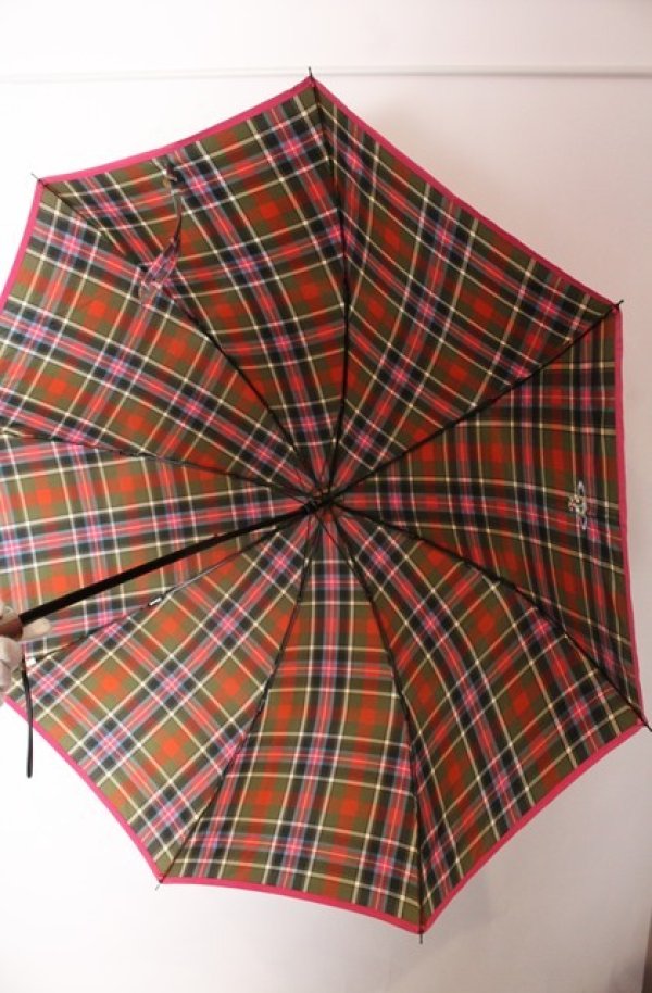 画像2: 【Vintage放出】ヴィヴィアンウエストウッド 中古 / ブルースオブキンナード　折リタタミ傘  マルチ  O-25-12-20-049-gd-YM-OS (2)