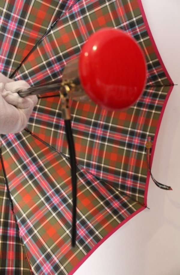 画像4: 【Vintage放出】ヴィヴィアンウエストウッド 中古 / ブルースオブキンナード　折リタタミ傘  マルチ  O-25-12-20-049-gd-YM-OS (4)