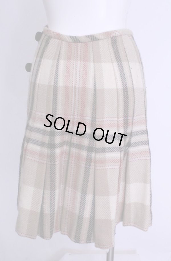 画像3: 【Vintage放出】ヴィヴィアンウエストウッド 中古 / メトロポリタンツイード額縁ウールフラップスカート 40 メトロポリタン  O-25-12-20-051-sk-IG-OS (3)