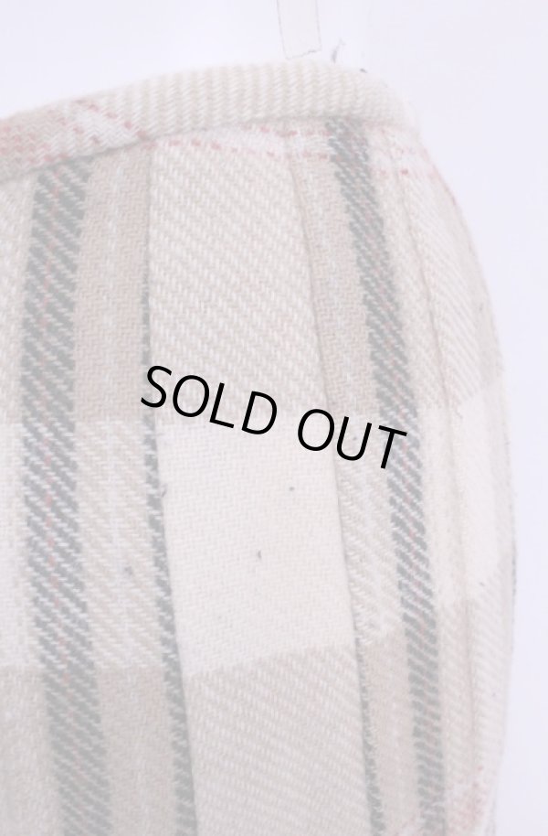 画像4: 【Vintage放出】ヴィヴィアンウエストウッド 中古 / メトロポリタンツイード額縁ウールフラップスカート 40 メトロポリタン  O-25-12-20-051-sk-IG-OS (4)