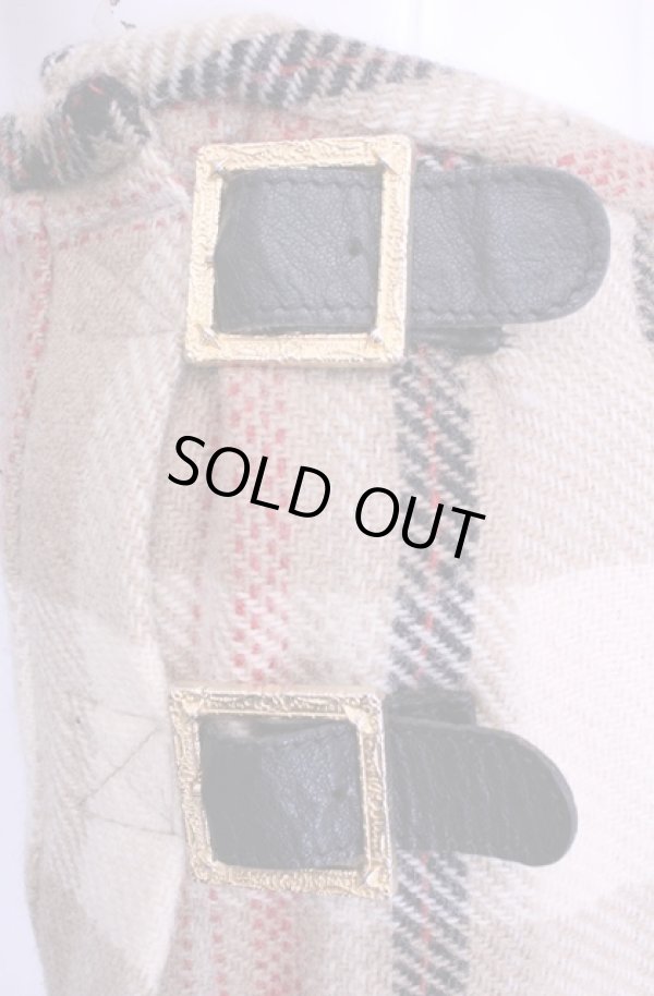 画像6: 【Vintage放出】ヴィヴィアンウエストウッド 中古 / メトロポリタンツイード額縁ウールフラップスカート 40 メトロポリタン  O-25-12-20-051-sk-IG-OS (6)