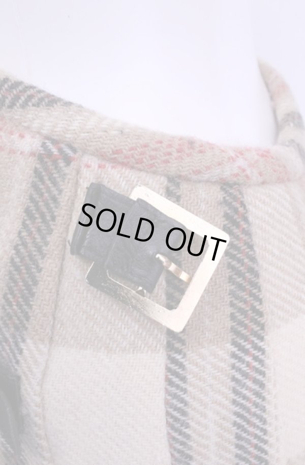 画像7: 【Vintage放出】ヴィヴィアンウエストウッド 中古 / メトロポリタンツイード額縁ウールフラップスカート 40 メトロポリタン  O-25-12-20-051-sk-IG-OS (7)