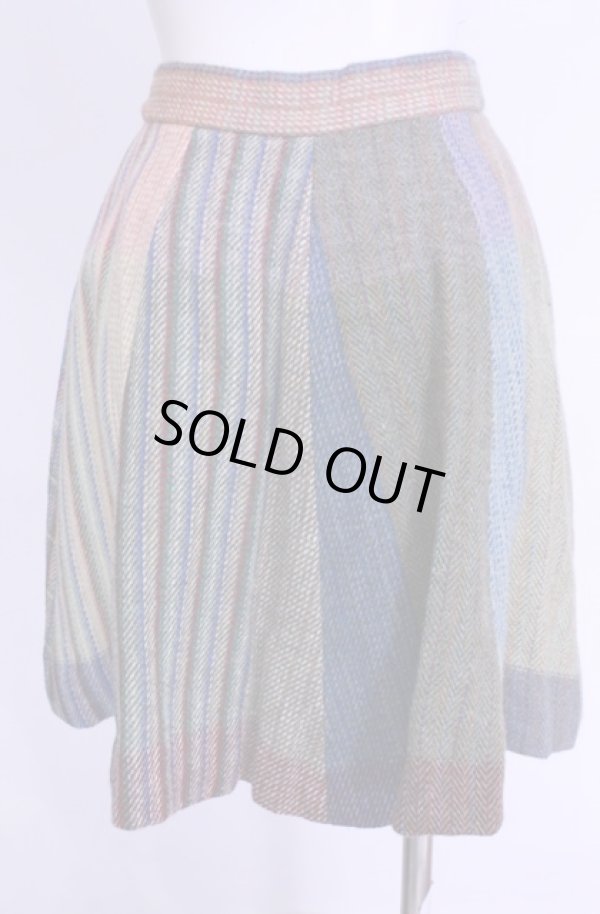 画像6: 【Vintage放出】ヴィヴィアンウエストウッド 中古 / ツイードスカート 10 マルチカラー  O-25-12-20-052-sk-IG-OS (6)