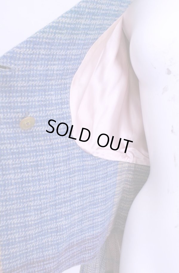 画像6: 【Vintage放出】ヴィヴィアンウエストウッド 中古 / ツイードウェンディージャケット 10 マルチカラー  O-25-12-20-053-jc-IG-OS (6)