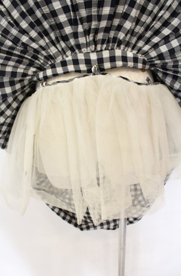 画像5: 【Vintage放出】ヴィヴィアンウエストウッド 中古 / マンデードレス 10 ブラックｘホワイト  O-25-12-20-006-op-YM-OS (5)