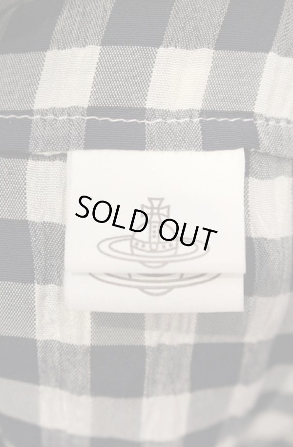 画像7: 【Vintage放出】ヴィヴィアンウエストウッド 中古 / マンデードレス 10 ブラックｘホワイト  O-25-12-20-006-op-YM-OS (7)