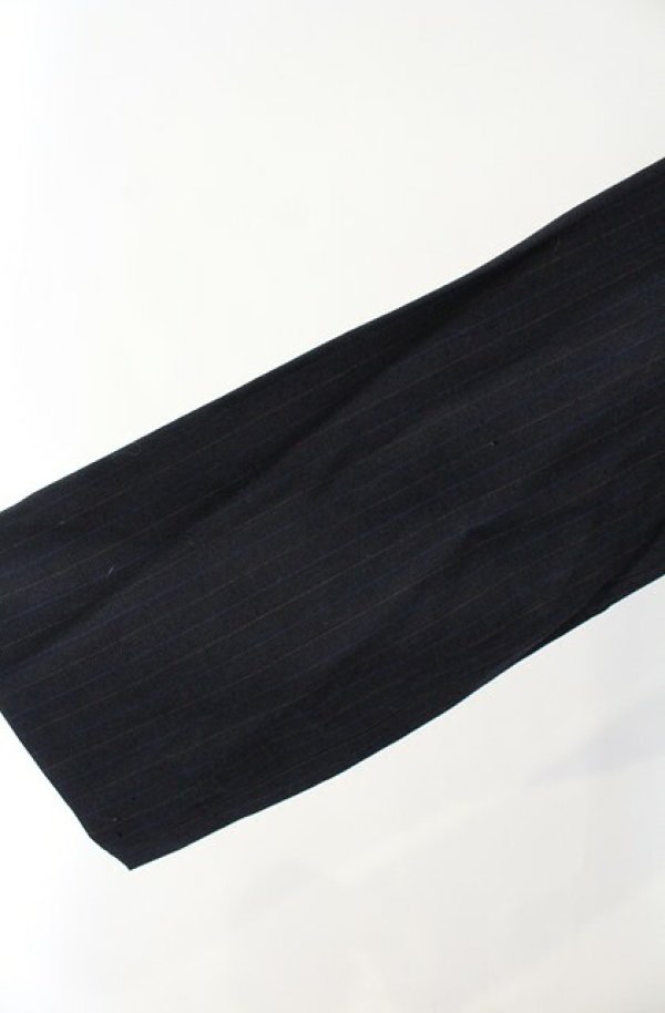 画像6: 【Vintage放出】ヴィヴィアンウエストウッド 中古 / ペンシルストライプシャツジャケットセットアップ S ネイビー  O-25-12-20-001-su-YM-OS (6)