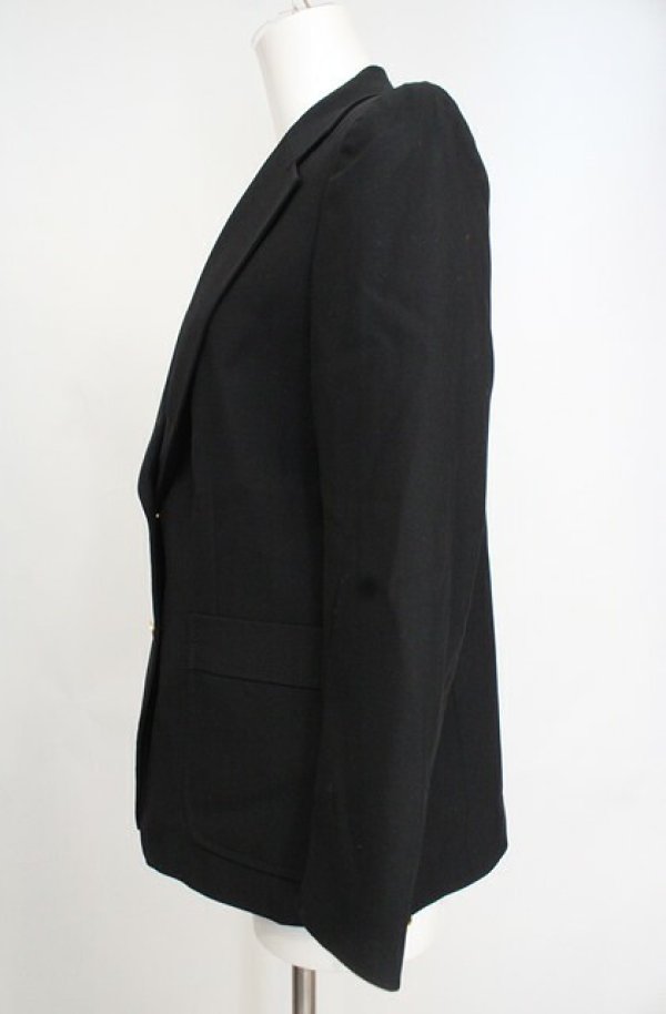 画像4: 【Vintage放出】ヴィヴィアンウエストウッド 中古 / 2Bテーラードジャケット  ブラック  O-25-12-20-008-jc-YM-OS (4)