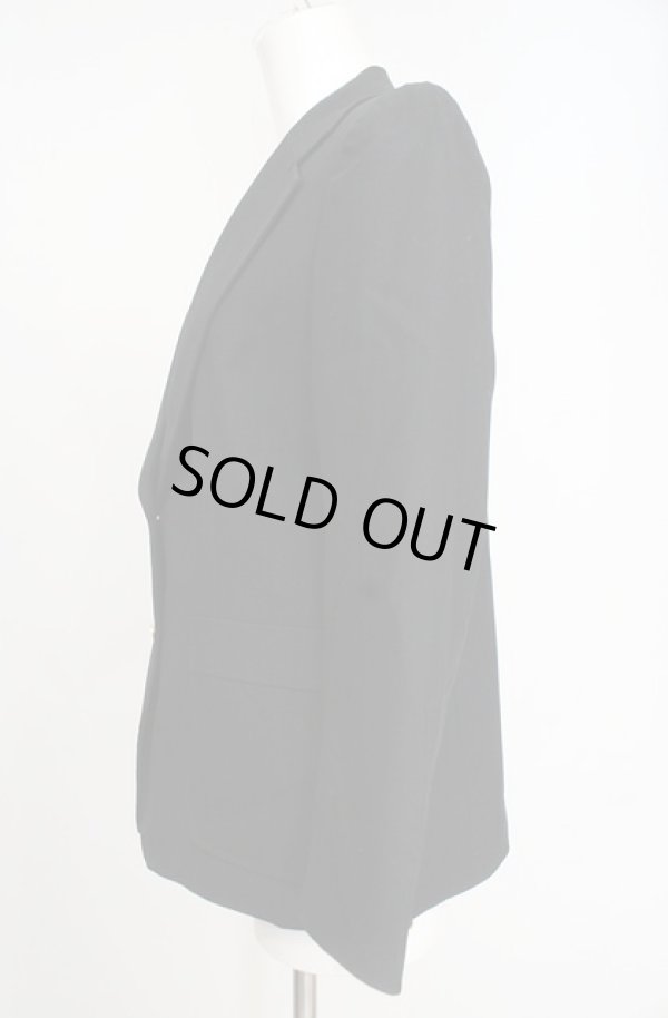 画像4: 【Vintage放出】ヴィヴィアンウエストウッド 中古 / 2Bテーラードジャケット  ブラック  O-25-12-20-008-jc-YM-ZH (4)