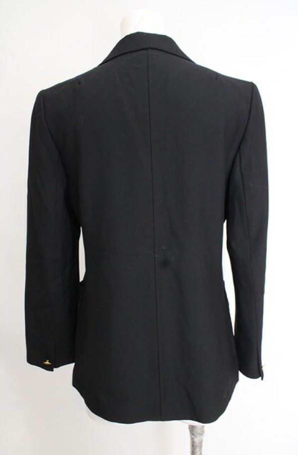 画像5: 【Vintage放出】ヴィヴィアンウエストウッド 中古 / 2Bテーラードジャケット  ブラック  O-25-12-20-008-jc-YM-OS (5)