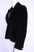 画像2: 【Vintage放出】ヴィヴィアンウエストウッド 中古 / 別珍ラブジャケット 2 ブラック  O-25-12-20-009-jc-YM-OS (2)