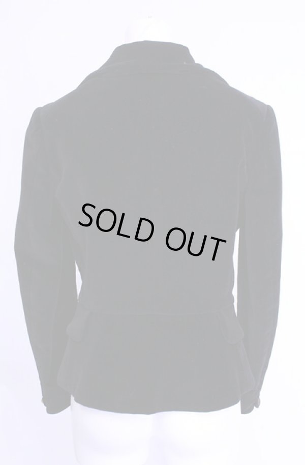 画像4: 【Vintage放出】ヴィヴィアンウエストウッド 中古 / 別珍ラブジャケット 2 ブラック  O-25-12-20-009-jc-YM-ZH (4)