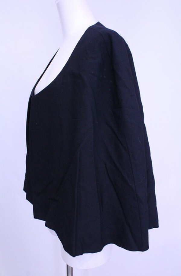 画像2: 【Vintage放出】ヴィヴィアンウエストウッド 中古 / コルセットケープ 12 ブラック  O-25-12-20-010-jc-YM-OS (2)