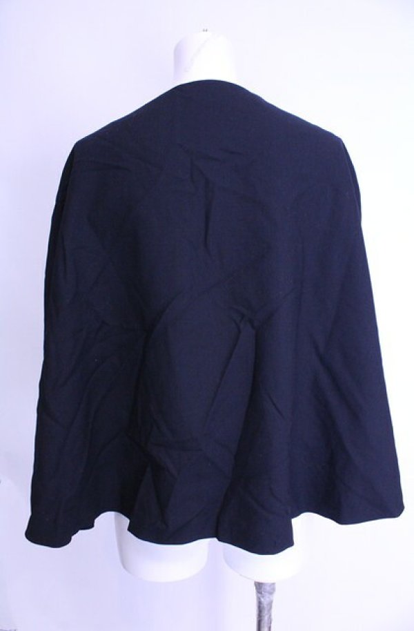 画像4: 【Vintage放出】ヴィヴィアンウエストウッド 中古 / コルセットケープ 12 ブラック  O-25-12-20-010-jc-YM-OS (4)