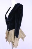 画像3: 【Vintage放出】ヴィヴィアンウエストウッド 中古 / アンダーバストジャケット 42 ブラックｘゴールド  O-25-12-20-011-jc-OD-OS (3)