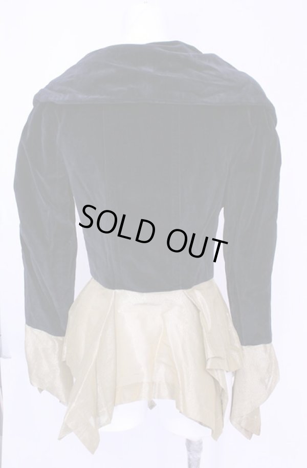 画像5: 【Vintage放出】ヴィヴィアンウエストウッド 中古 / アンダーバストジャケット 42 ブラックｘゴールド  O-25-12-20-011-jc-OD-OS (5)