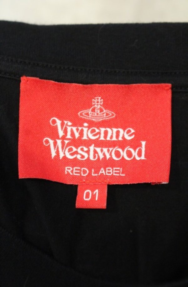 画像5: ヴィヴィアンウエストウッド 中古 / マティスハートTシャツ 01 ブラック  O-26-01-11-015-ts-YM-OS (5)