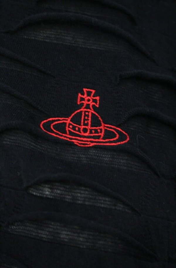 画像2: ヴィヴィアンウエストウッド 中古 / スラッシュタックラグラントップ 00 ブラック  O-26-01-11-016-to-YM-OS (2)