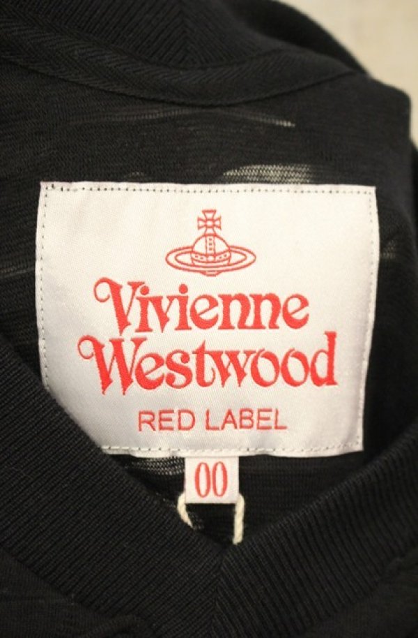 画像6: ヴィヴィアンウエストウッド 中古 / スラッシュタックラグラントップ 00 ブラック  O-26-01-11-016-to-YM-OS (6)