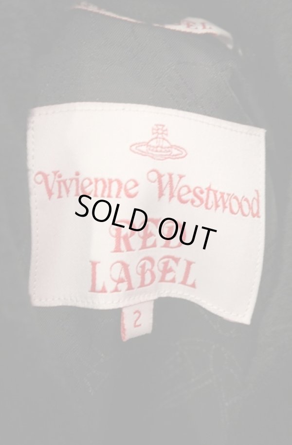 画像6: ヴィヴィアンウエストウッド 中古 / ファー襟Aラインコート 2 ブラック  O-26-01-11-002-co-IG-OS (6)