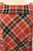 画像2: ヴィヴィアンウエストウッド 中古 / タータンドレス 2 レッド  O-26-01-11-020-op-YM-OS (2)