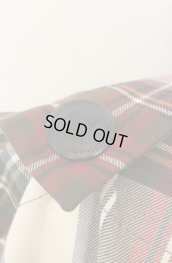 画像2: ANGLOMANIA 中古 / ノースリーブタータントップ  マルチ  O-26-01-11-021-to-YM-OS (2)