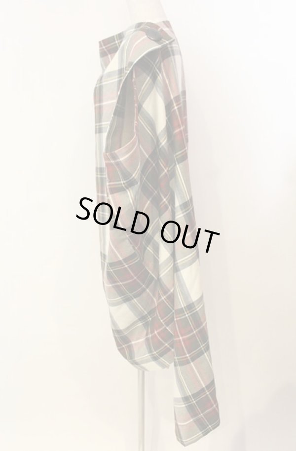 画像3: ANGLOMANIA 中古 / ノースリーブタータントップ  マルチ  O-26-01-11-021-to-YM-OS (3)