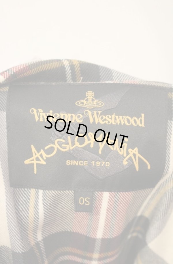 画像5: ANGLOMANIA 中古 / ノースリーブタータントップ  マルチ  O-26-01-11-021-to-YM-OS (5)