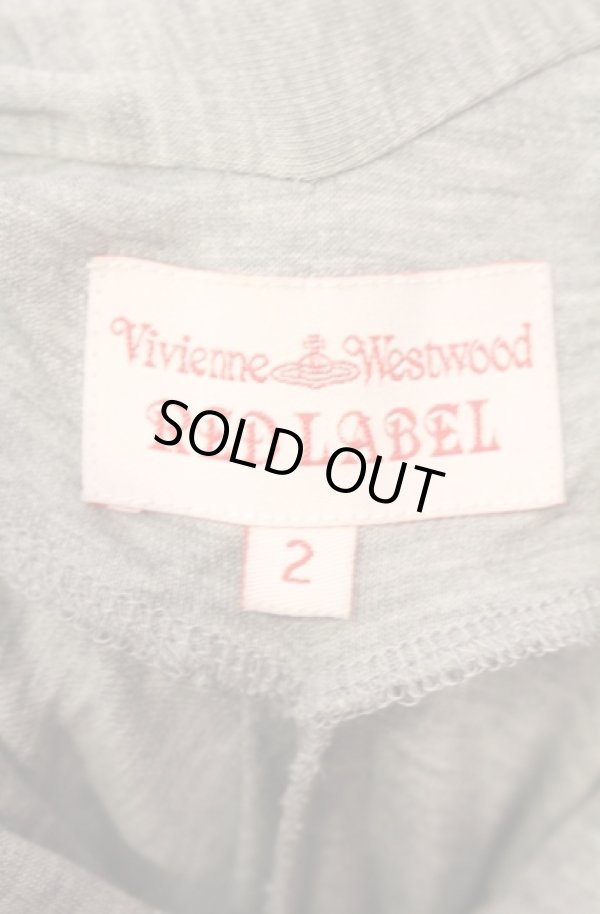 画像6: ヴィヴィアンウエストウッド 中古 / ハイネックストレッチコットンカーディガン 2 グレー  O-26-01-11-022-to-YM-OS (6)