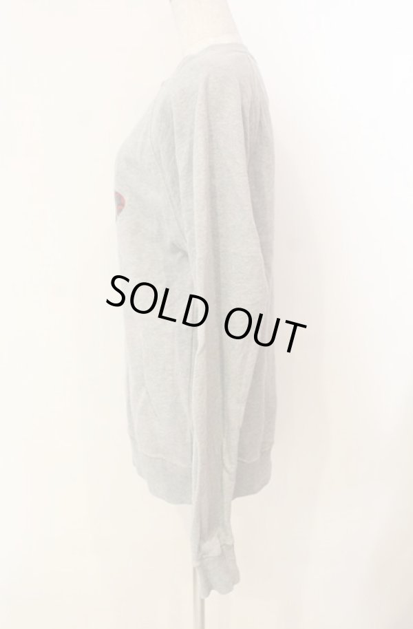 画像3: ANGLOMANIA 中古 / HERITAGEオーブ プルオーバー XS グレー  O-26-01-11-028-to-YM-ZH (3)