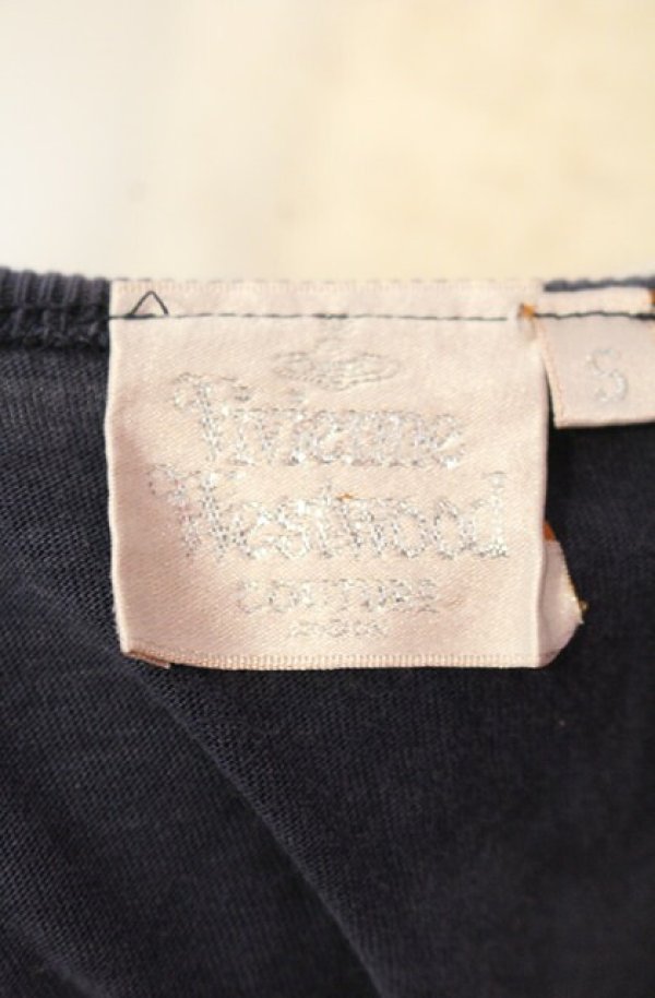 画像6: ヴィヴィアンウエストウッド 中古 / GOLD LABEL ミルキーウェイTシャツ Ｓ ネイビー  O-26-01-11-030-ts-IG-OS (6)