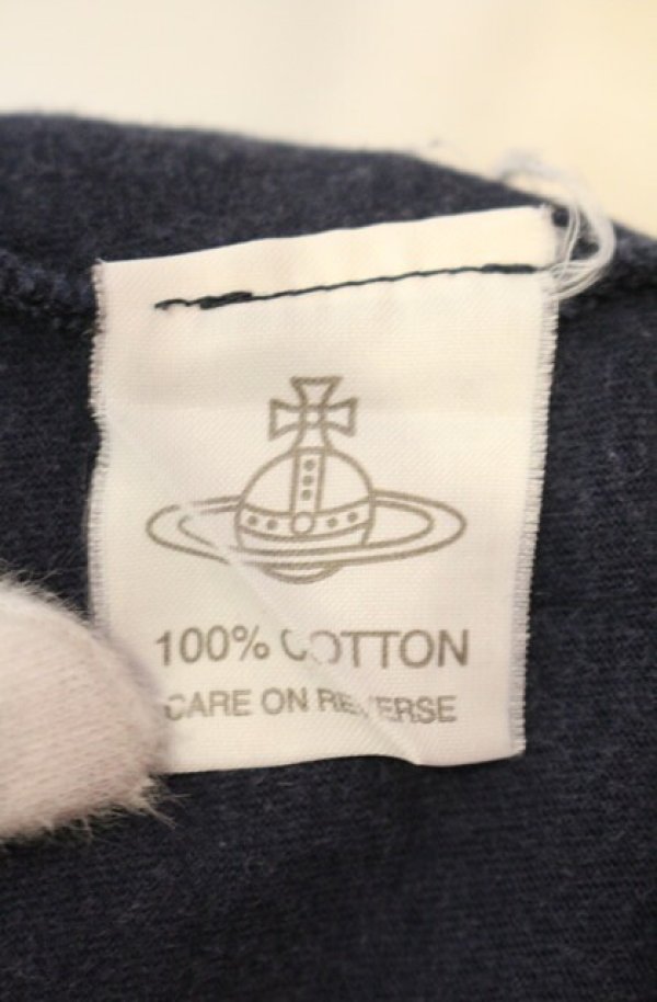 画像7: ヴィヴィアンウエストウッド 中古 / GOLD LABEL ミルキーウェイTシャツ Ｓ ネイビー  O-26-01-11-030-ts-IG-OS (7)