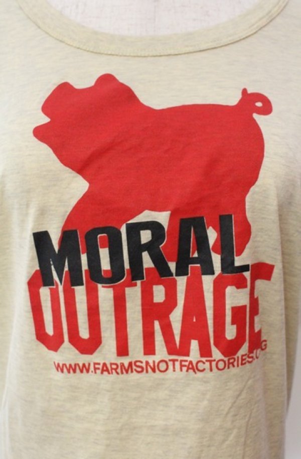 画像2: ヴィヴィアンウエストウッド 中古 / MORAL OUTRAGE Tシャツ S イエロー系  O-26-01-11-031-ts-YM-OS (2)