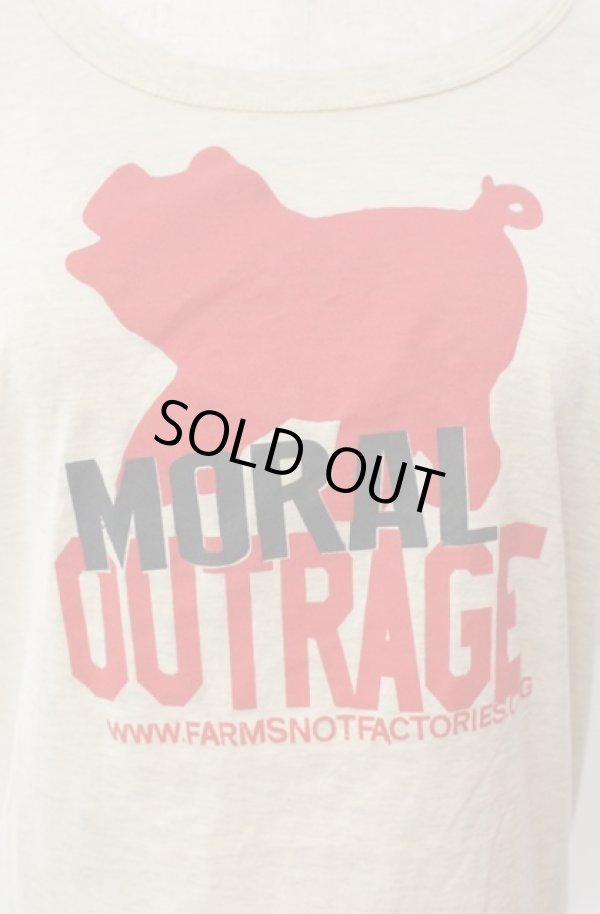 画像2: ヴィヴィアンウエストウッド 中古 / MORAL OUTRAGE Tシャツ S イエロー系  O-26-01-11-031-ts-YM-ZH (2)