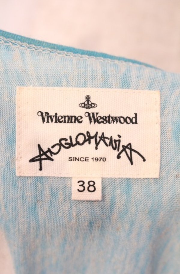 画像5: ANGLOMANIA 中古 / パターンプリントTシャツ 38 マルチｘアイボリー  O-26-01-11-032-ts-YM-OS (5)