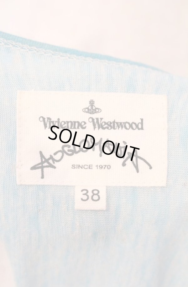 画像5: ANGLOMANIA 中古 / パターンプリントTシャツ 38 マルチｘアイボリー  O-26-01-11-032-ts-YM-ZH (5)