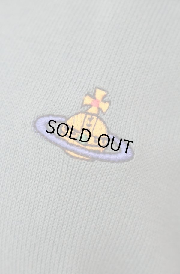 画像3: ヴィヴィアンウエストウッド 中古 / カラーオーブ刺繍カーディガン M グリーン  O-26-01-11-033-to-YM-ZH (3)