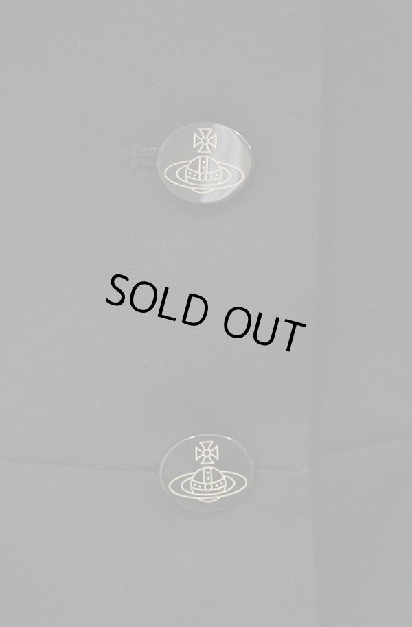 画像2: ヴィヴィアンウエストウッド 中古 / ラブジャケット 2 3ツボタン ブラック  O-26-01-11-004-jc-IG-OS (2)