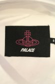 画像7: ヴィヴィアンウエストウッド 中古 / Palaceコラボテディベアシャツ S ホワイトｘブルー  O-26-01-11-037-bl-YM-OS (7)