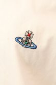 画像3: ヴィヴィアンウエストウッド 中古 / 銀オーブ刺繍ボタンダウンシャツ 50 ホワイト  O-26-01-11-038-bl-YM-OS (3)
