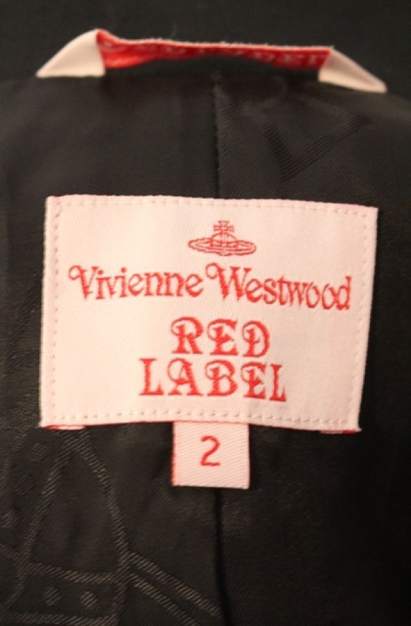 画像5: ヴィヴィアンウエストウッド 中古 / ラブジャケット 2 3ツボタン ブラック  O-26-01-11-004-jc-IG-OS (5)