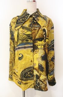 ヴィヴィアンウエストウッド サロン柄　シャツ ブラウス　42 総柄 未使用 VIVIENNE WESTWOOD（ヴィヴィアンウエストウッド）中古・古着
