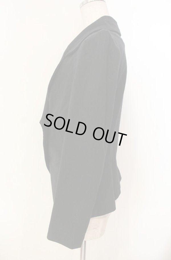 画像3: ヴィヴィアンウエストウッド 中古 / ナナメボタンスウェットラブジャケット 2 ブラック  O-26-01-11-005-jc-IG-OS (3)