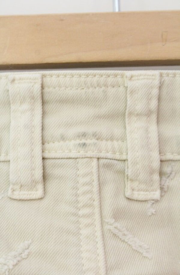 画像5: ヴィヴィアンウエストウッド Anglomania and Lee 中古 / NEW BOYFRIEND ジーンズデニムパンツ 28 アイボリー  O-26-01-11-047-pa-YM-OS (5)