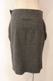 画像4: ヴィヴィアンウエストウッド 中古 / アシンメトリーヘリンボーンスカート XS グレー  O-26-01-11-055-sk-YM-OS (4)
