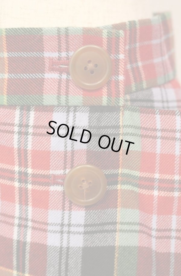 画像2: ヴィヴィアンウエストウッド 中古 / TARTAN CHECKミニスカート 02 マルチ  O-26-01-11-056-sk-YM-ZH (2)