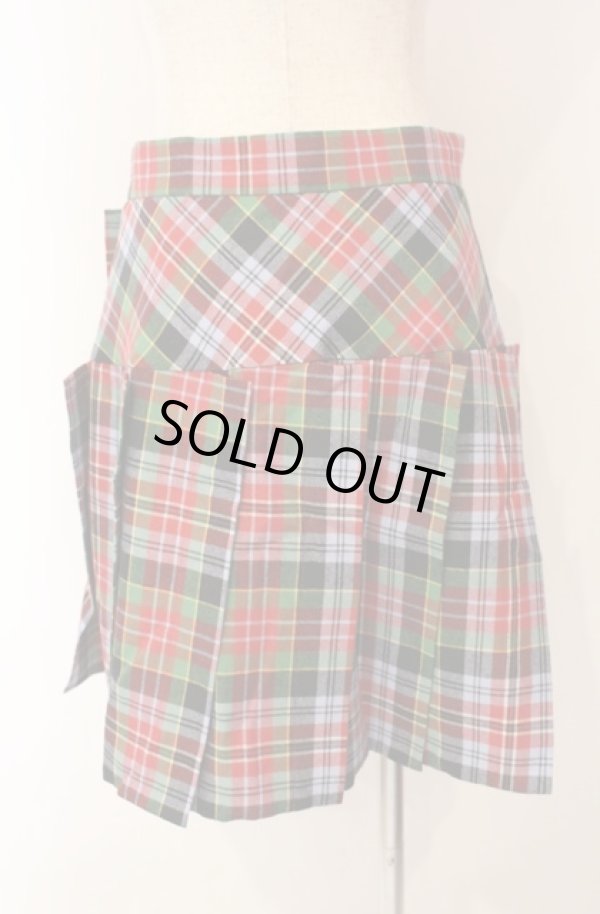 画像4: ヴィヴィアンウエストウッド 中古 / TARTAN CHECKミニスカート 02 マルチ  O-26-01-11-056-sk-YM-ZH (4)