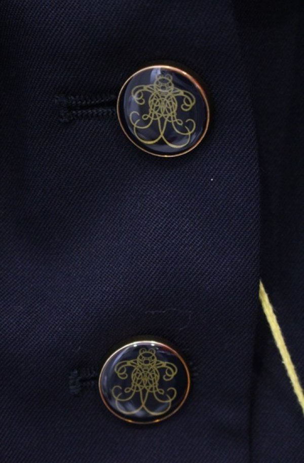 画像2: ヴィヴィアンウエストウッド 中古 / ウエストコートジャケット 42 ネイビーｘパープル  O-26-01-11-006-jc-YM-OS (2)