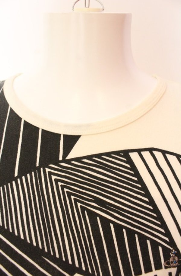 画像3: ヴィヴィアンウエストウッド MAN 中古 / スカルプリントTシャツ 46 ホワイト  O-26-01-11-059-ts-YM-OS (3)