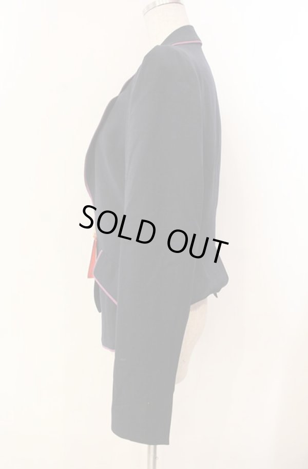 画像4: ヴィヴィアンウエストウッド 中古 / ウエストコートジャケット 42 ネイビーｘパープル  O-26-01-11-006-jc-YM-OS (4)